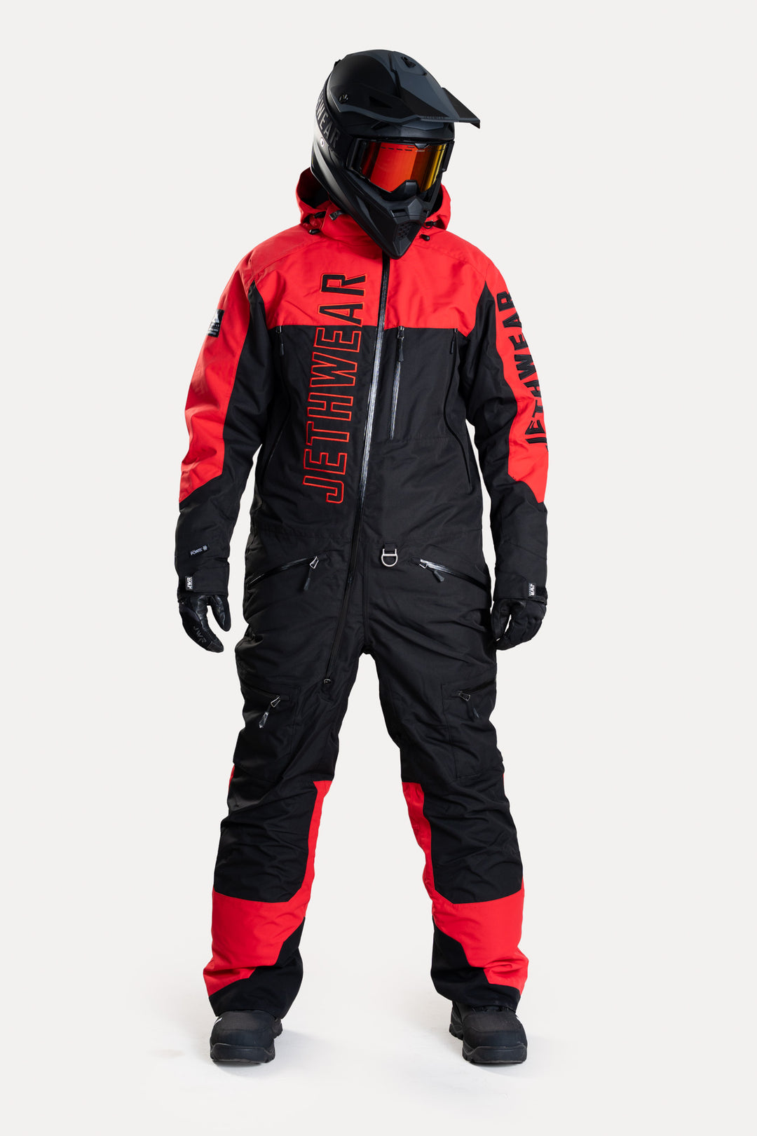 Jethwear The One - Ofodrad skoteroverall Svart/Röd