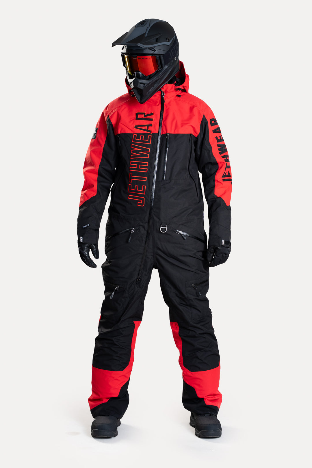 Jethwear The One - Ofodrad skoteroverall Svart/Röd