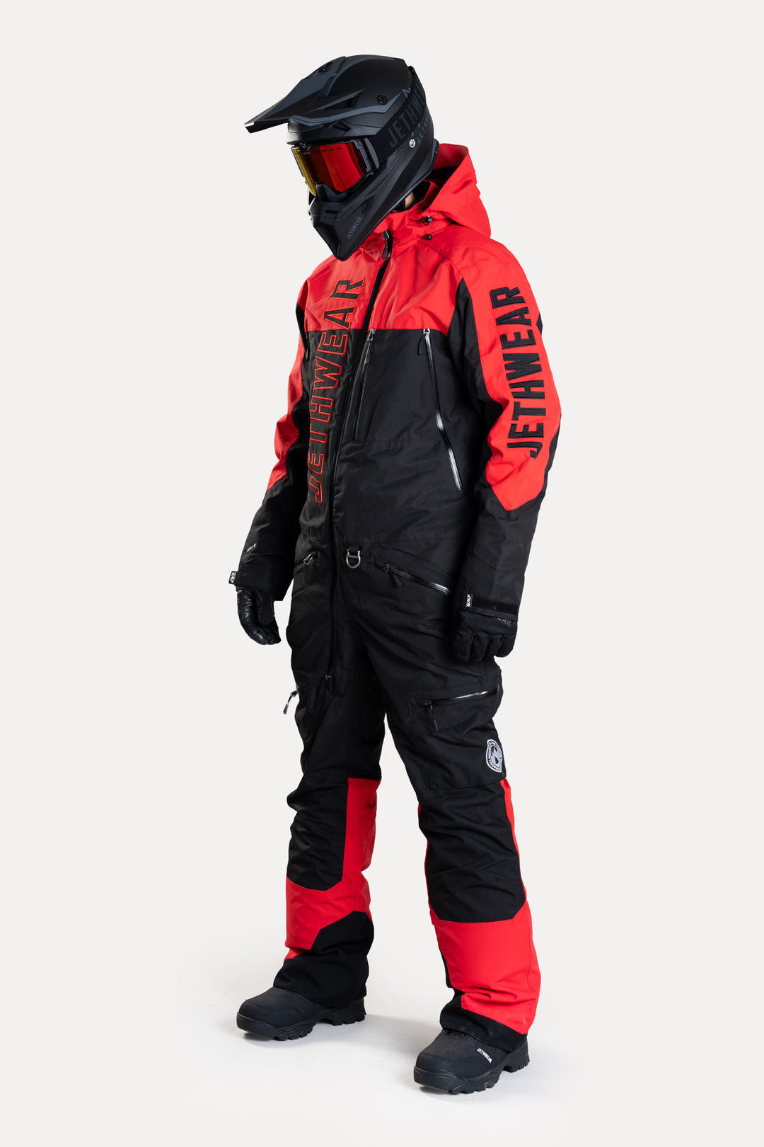 Jethwear The One - Ofodrad skoteroverall Svart/Röd