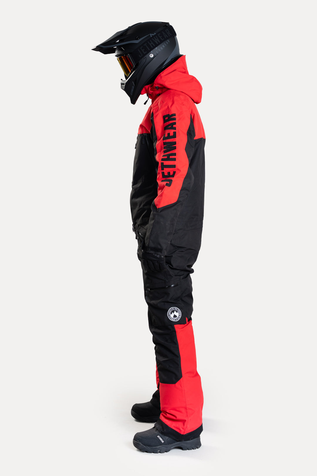 Jethwear The One - Ofodrad skoteroverall Svart/Röd