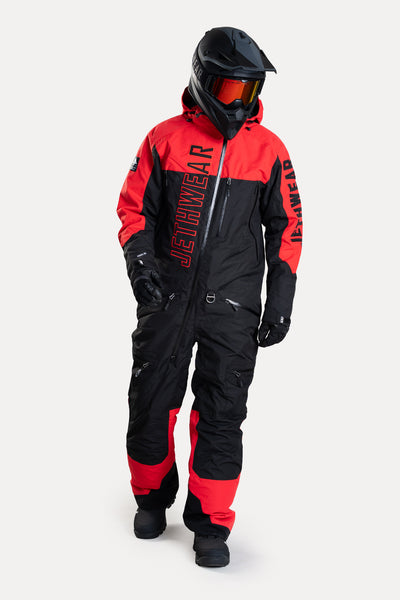 Jethwear The One - Ofodrad skoteroverall Svart/Röd