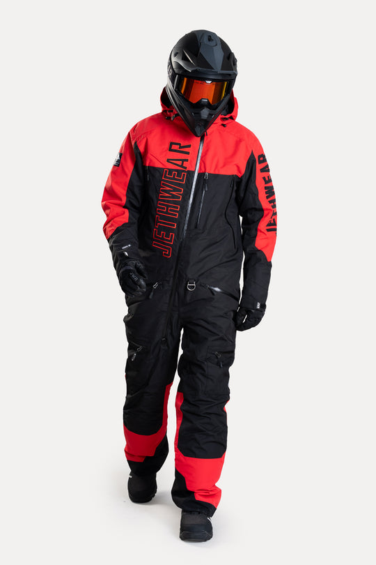Jethwear The One - Ofodrad skoteroverall Svart/Röd