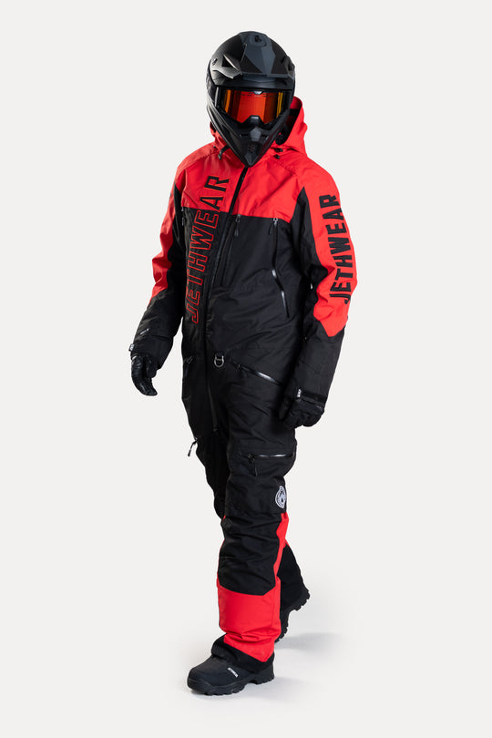 Jethwear The One - Ofodrad skoteroverall Svart/Röd