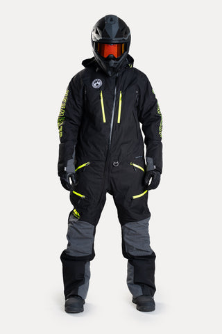 Jethwear Freedom Suit - Fodrad skoterovall Svart/Gul