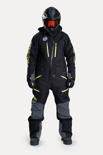Jethwear Freedom Suit - Fodrad skoterovall Svart/Gul