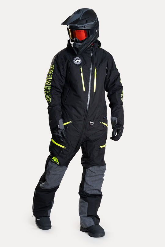 Jethwear Freedom Suit - Fodrad skoterovall Svart/Gul