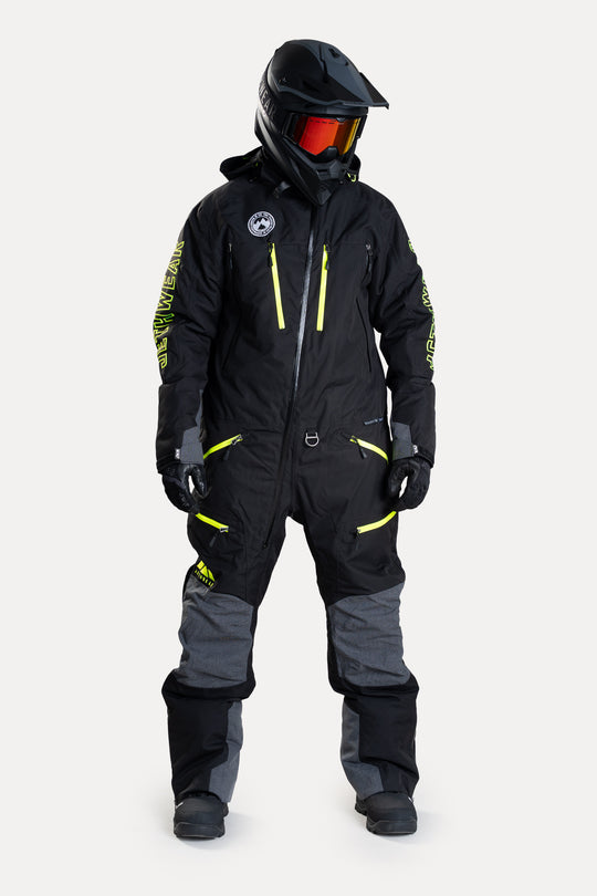 Jethwear Freedom Suit - Fodrad skoterovall Svart/Gul