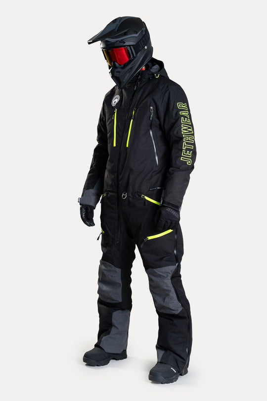 Jethwear Freedom Suit - Fodrad skoterovall Svart/Gul