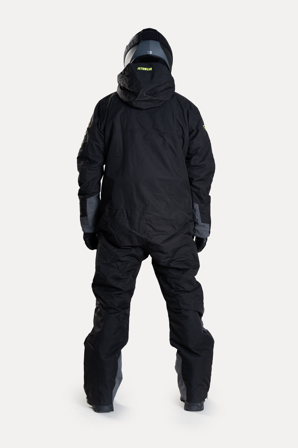 Jethwear Freedom Suit - Fodrad skoterovall Svart/Gul