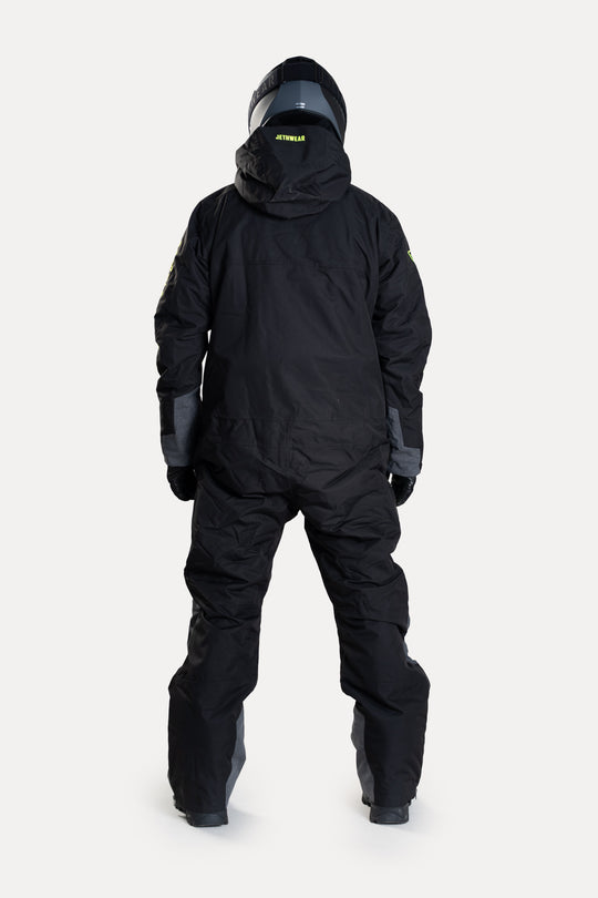 Jethwear Freedom Suit - Fodrad skoterovall Svart/Gul