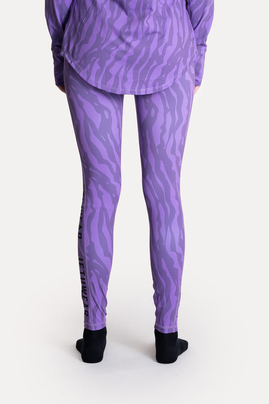 Jethwear underställ purple drip / svart - set