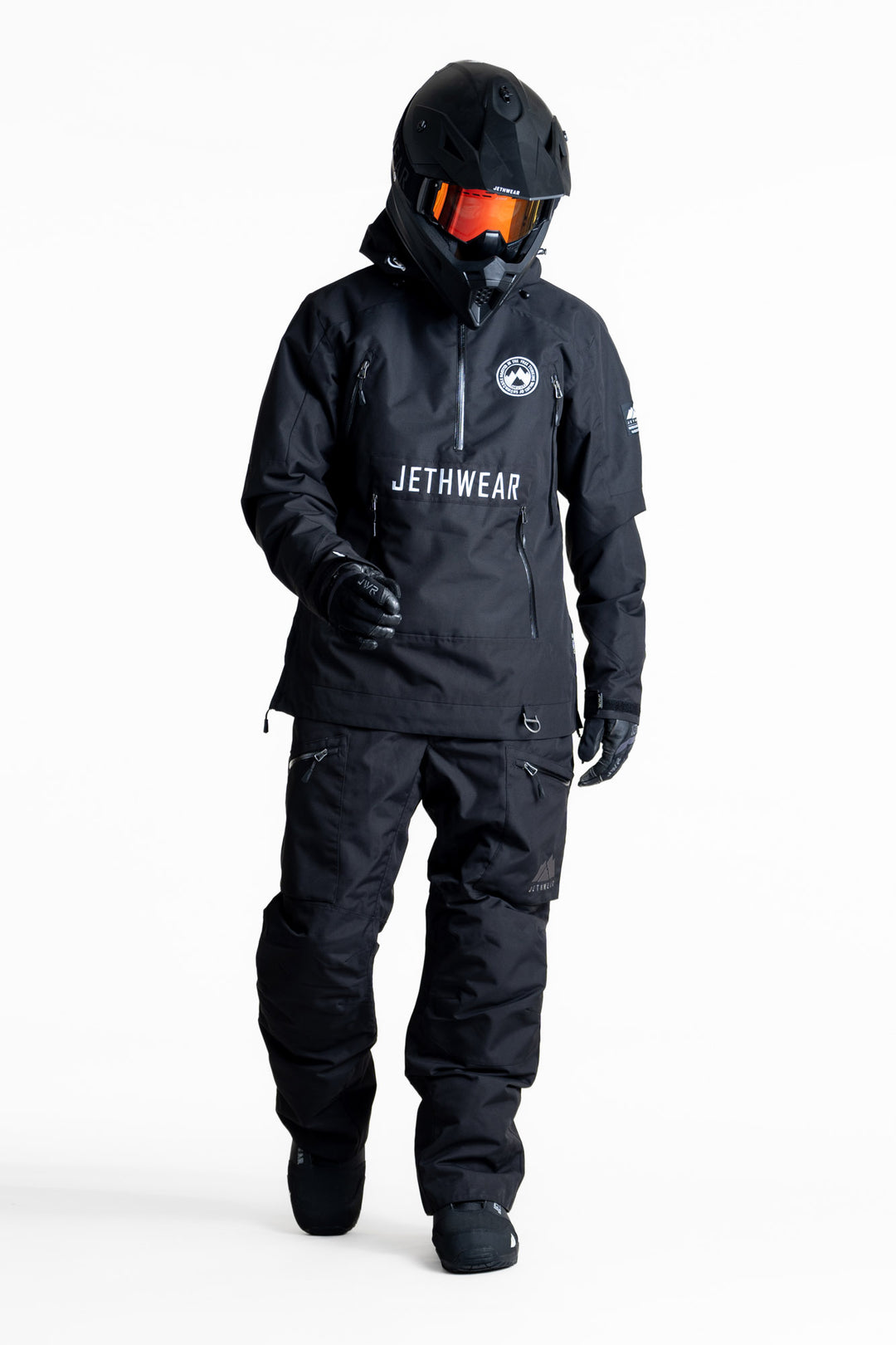 Jethwear flight anorak - black