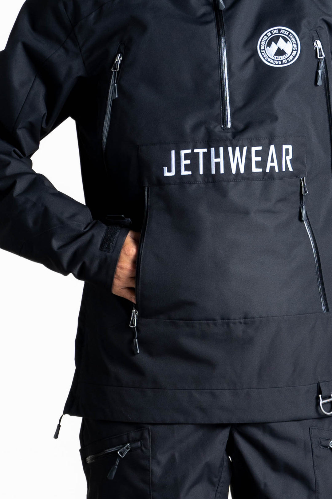 Jethwear flight anorak - black