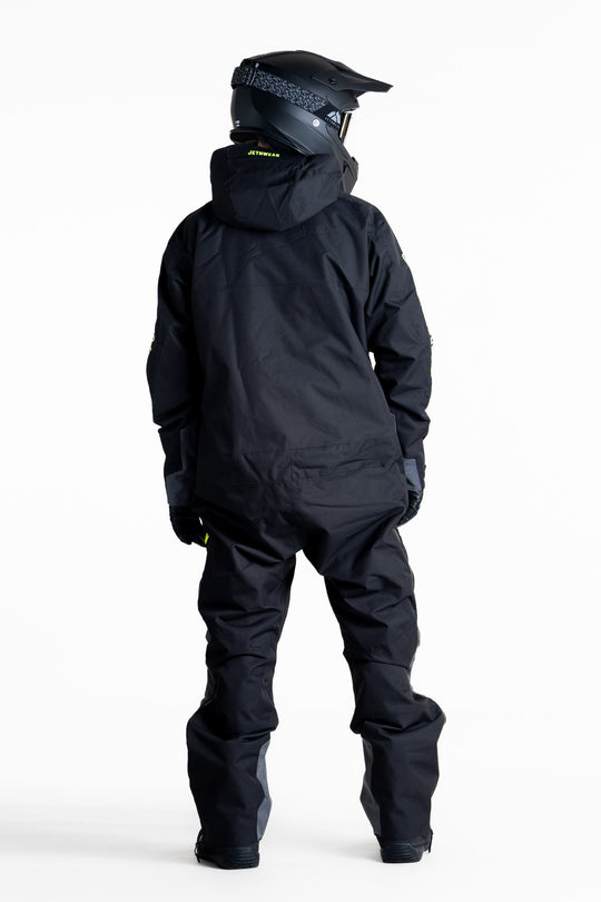 Jethwear freedom suit skoteroverall svart/gul