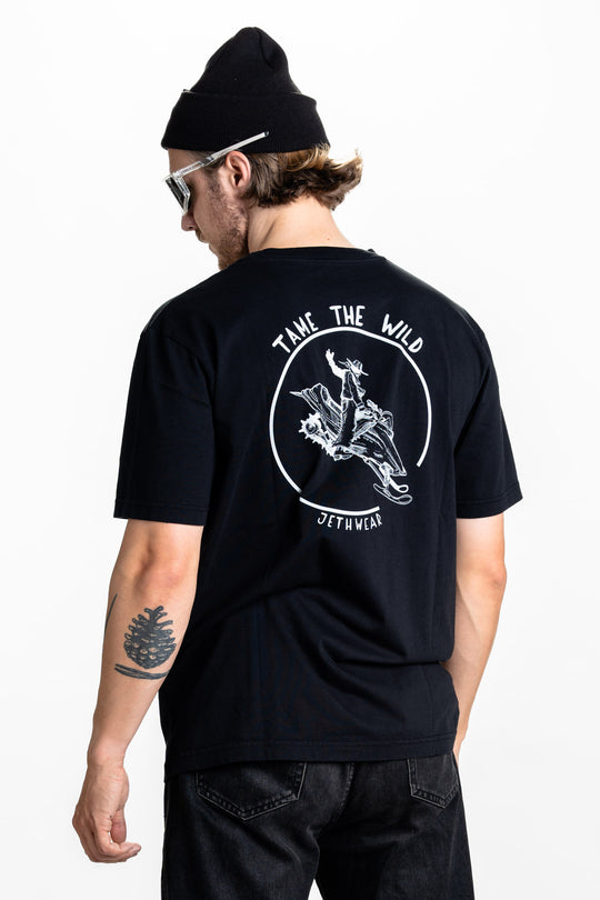 Jethwear T-paita Tame The Wild Black