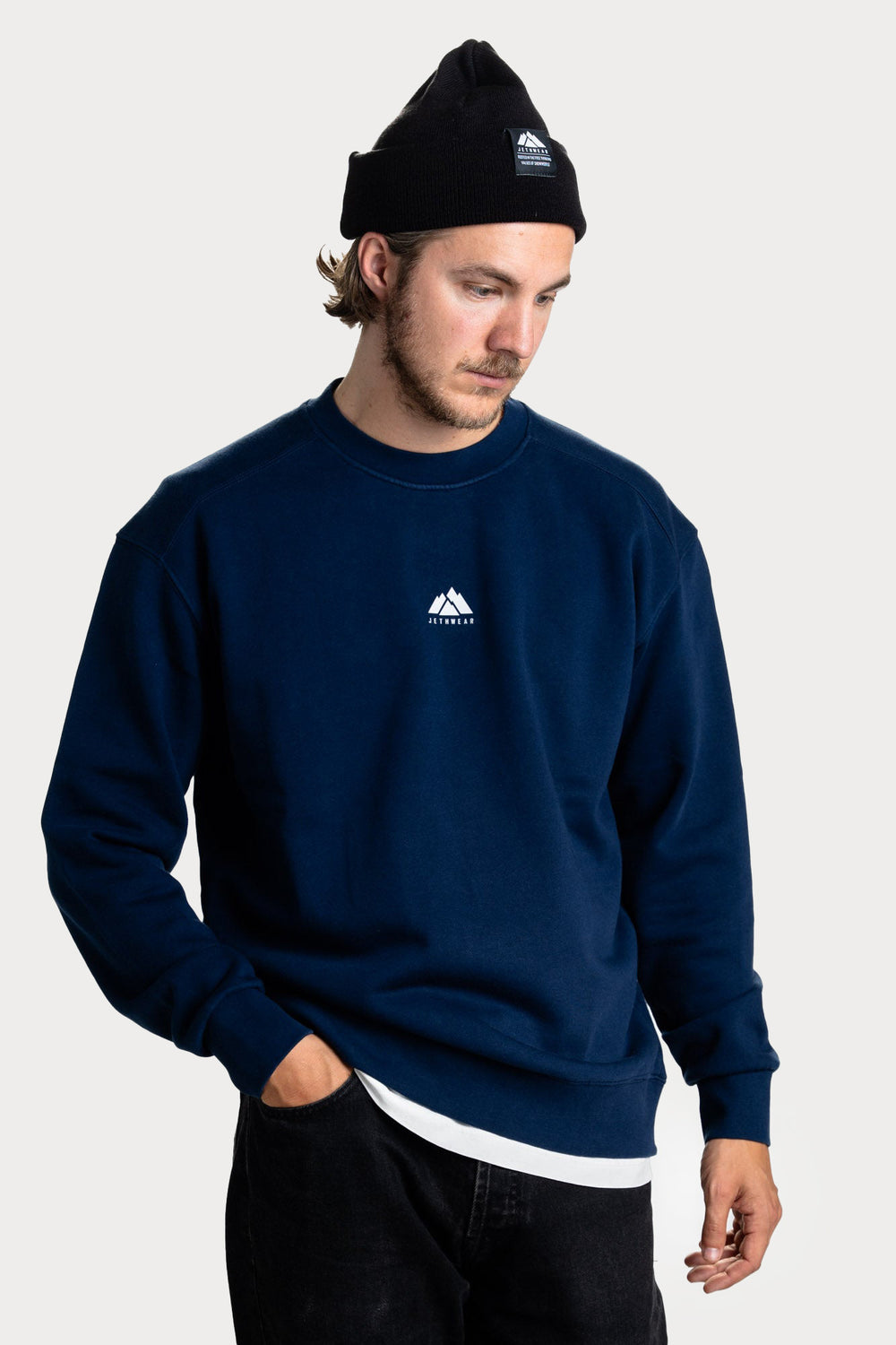 Jethwear Crewneck Mountains - Navy