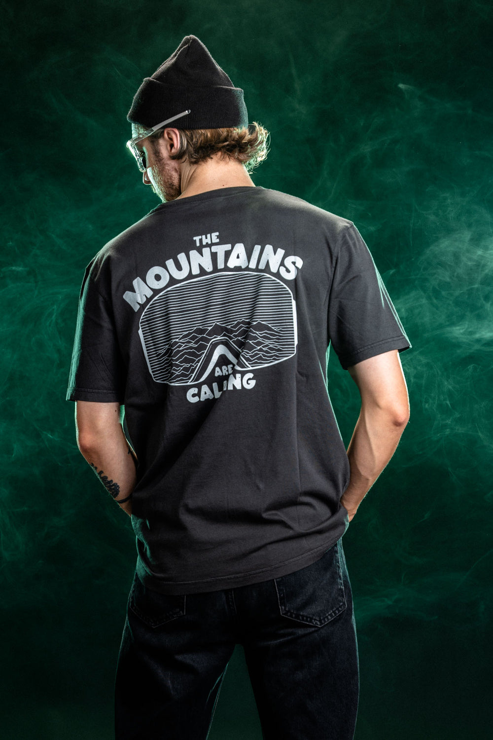 Jethwear T-paita Mountains Grey