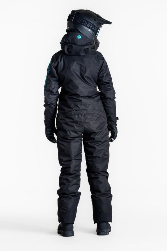 Jethwear w's the one fodrad skoteroverall svart/blå