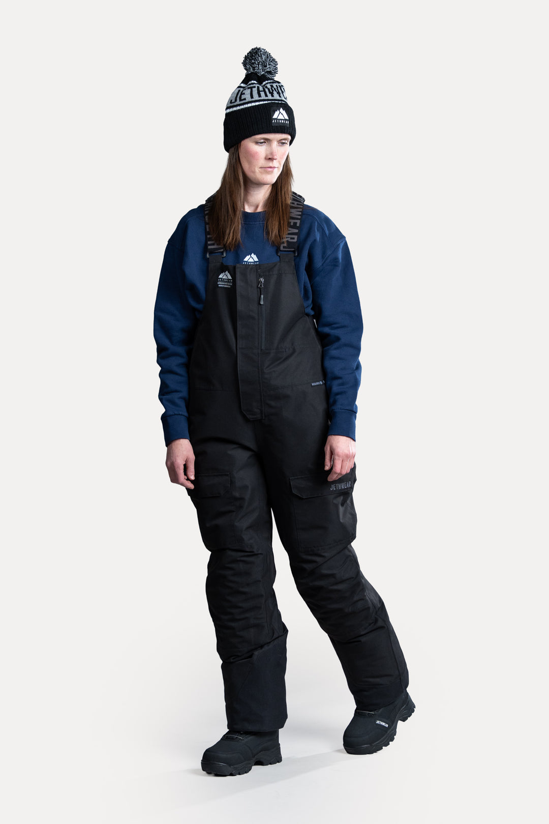 Jethwear W's Bib Pant - Fodrad 150g