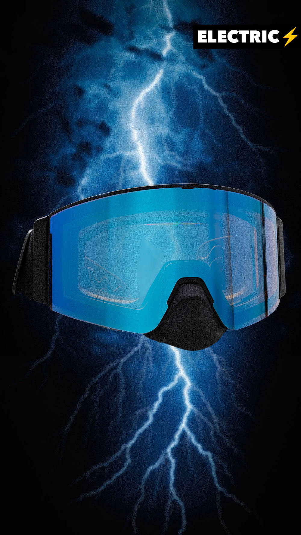 Jethwear Force Electric Goggle - Jethwear/ Ice Blue