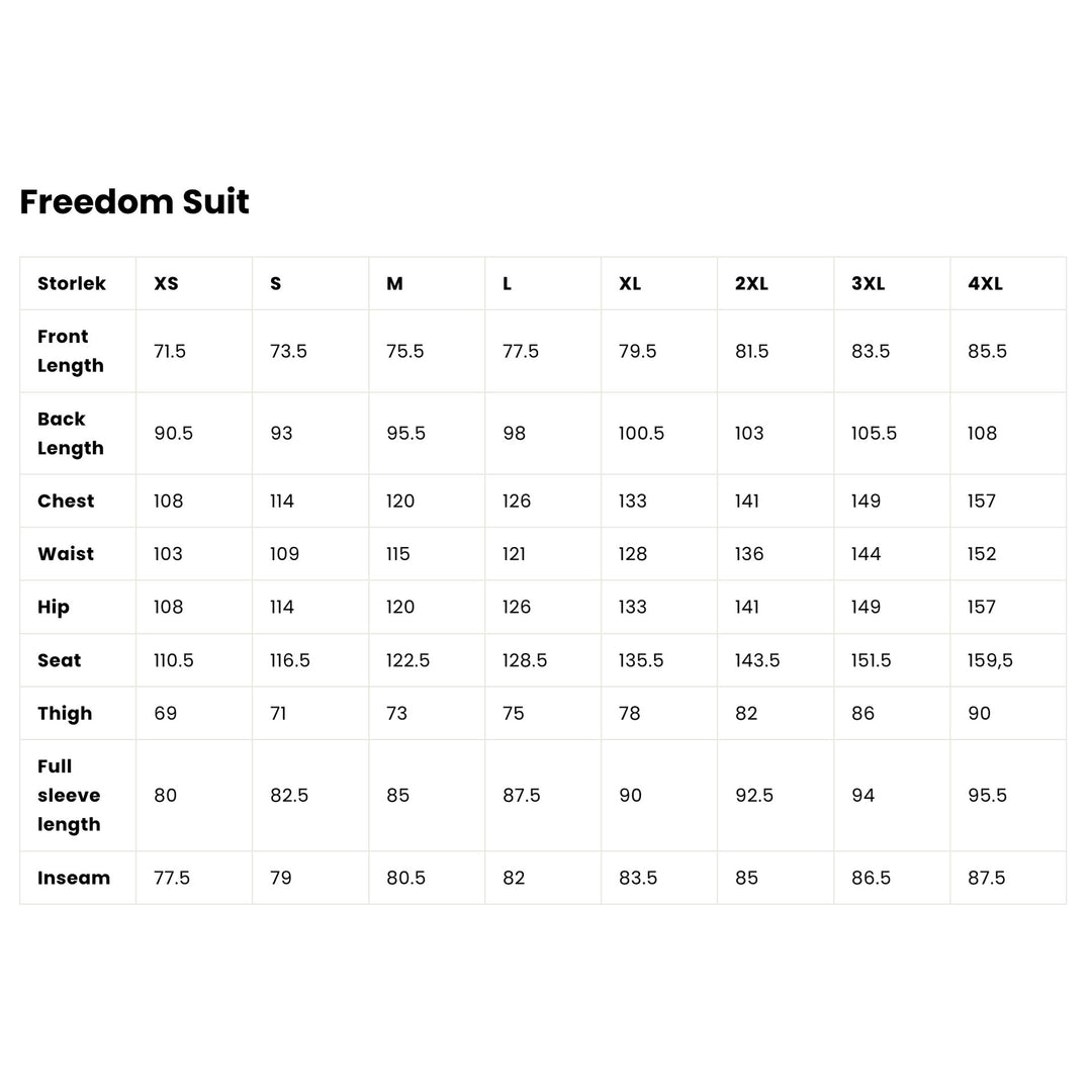 Jethwear freedom suit