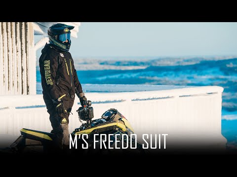 Jethwear M's freedom suit ofodrad skoteroverall svart/gul