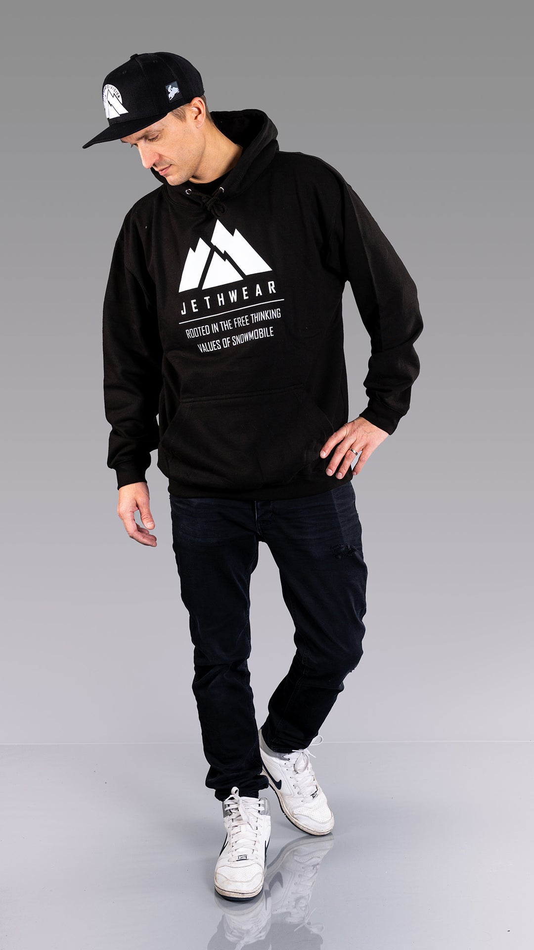 Jethwear Hood Mountain Svart