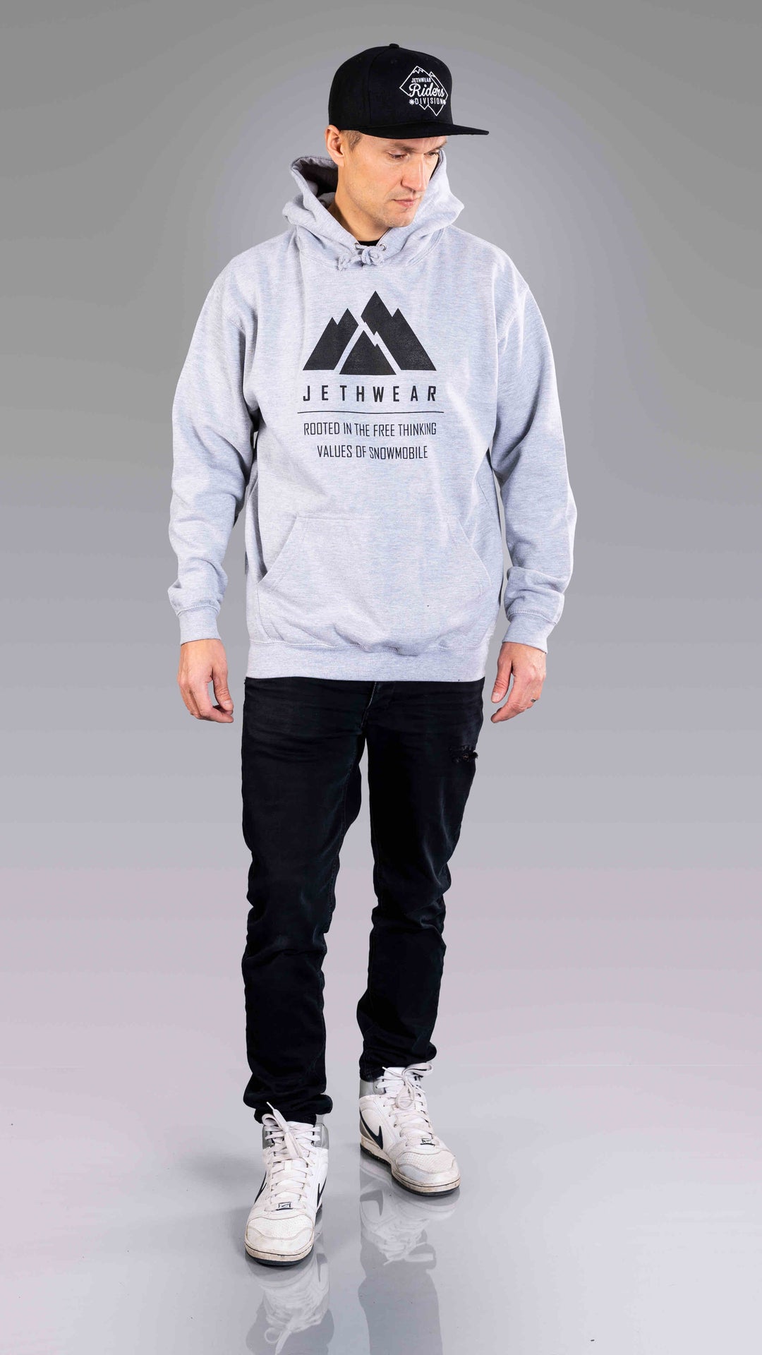 Jethwear Hood Mountain Grey