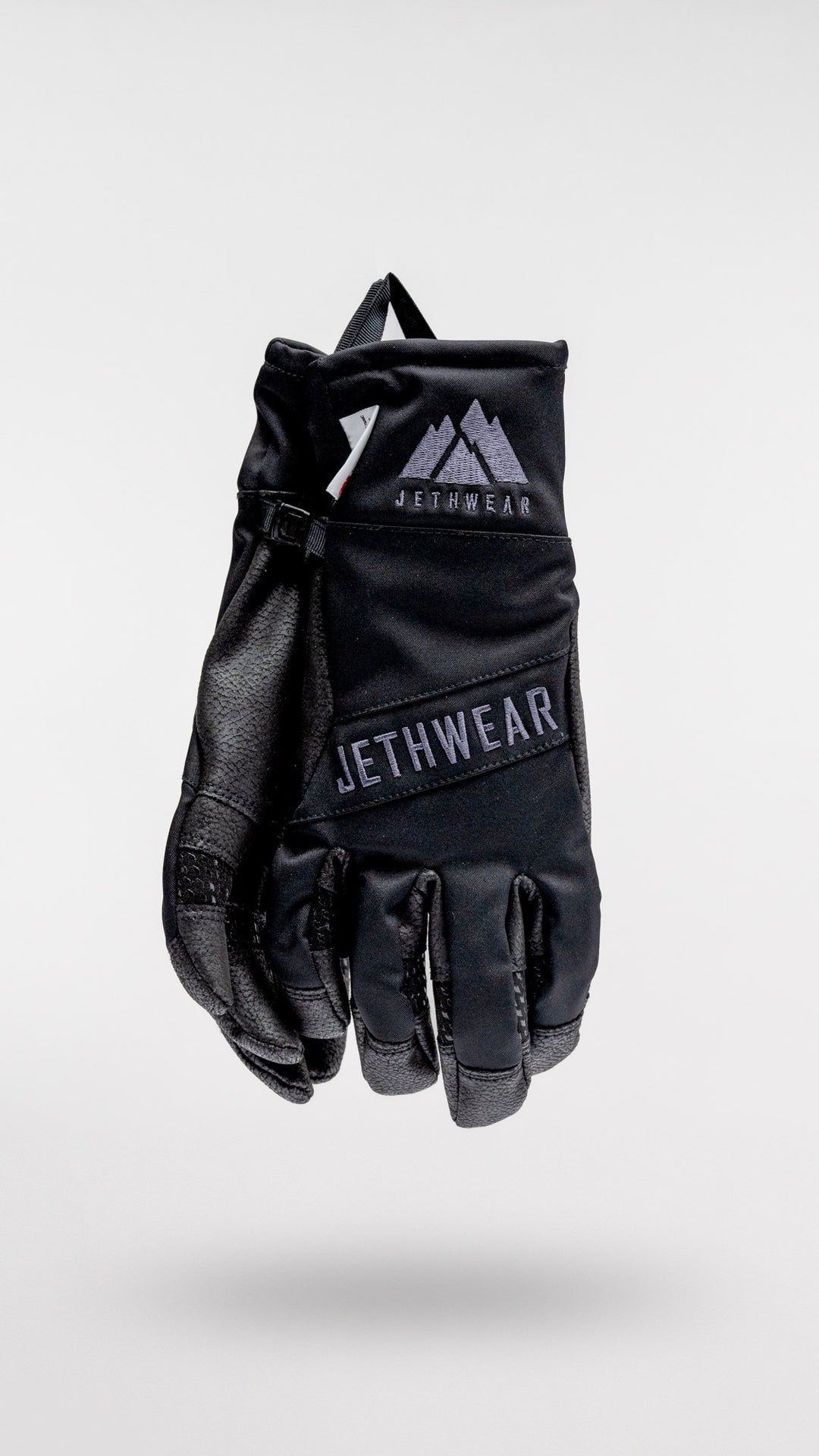 Jethwear Empire glove - skoterhandskar svart/grå