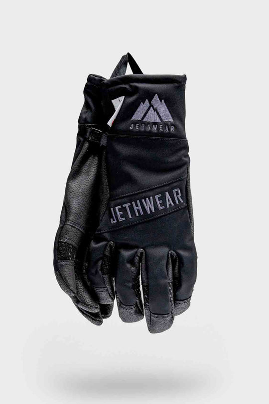 Jethwear Empire glove - skoterhandskar svart/grå