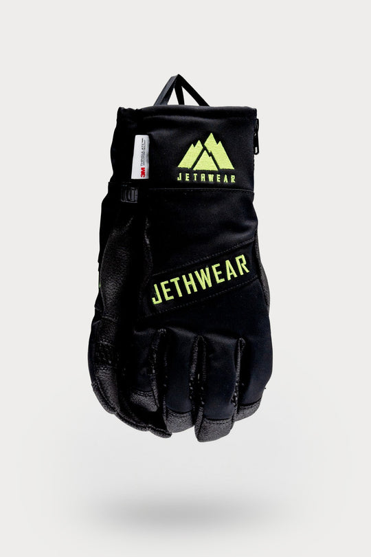 Jethwear Empire glove - skoterhandskar svart/gul