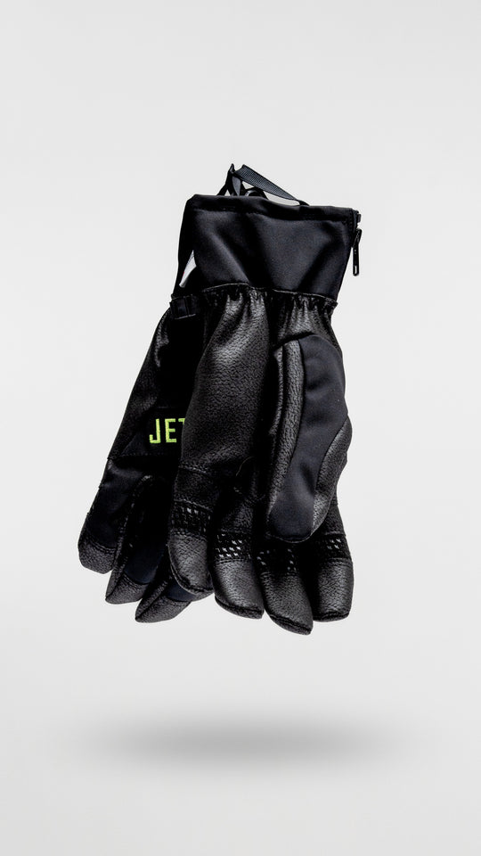 Jethwear Empire glove - skoterhandskar svart/gul