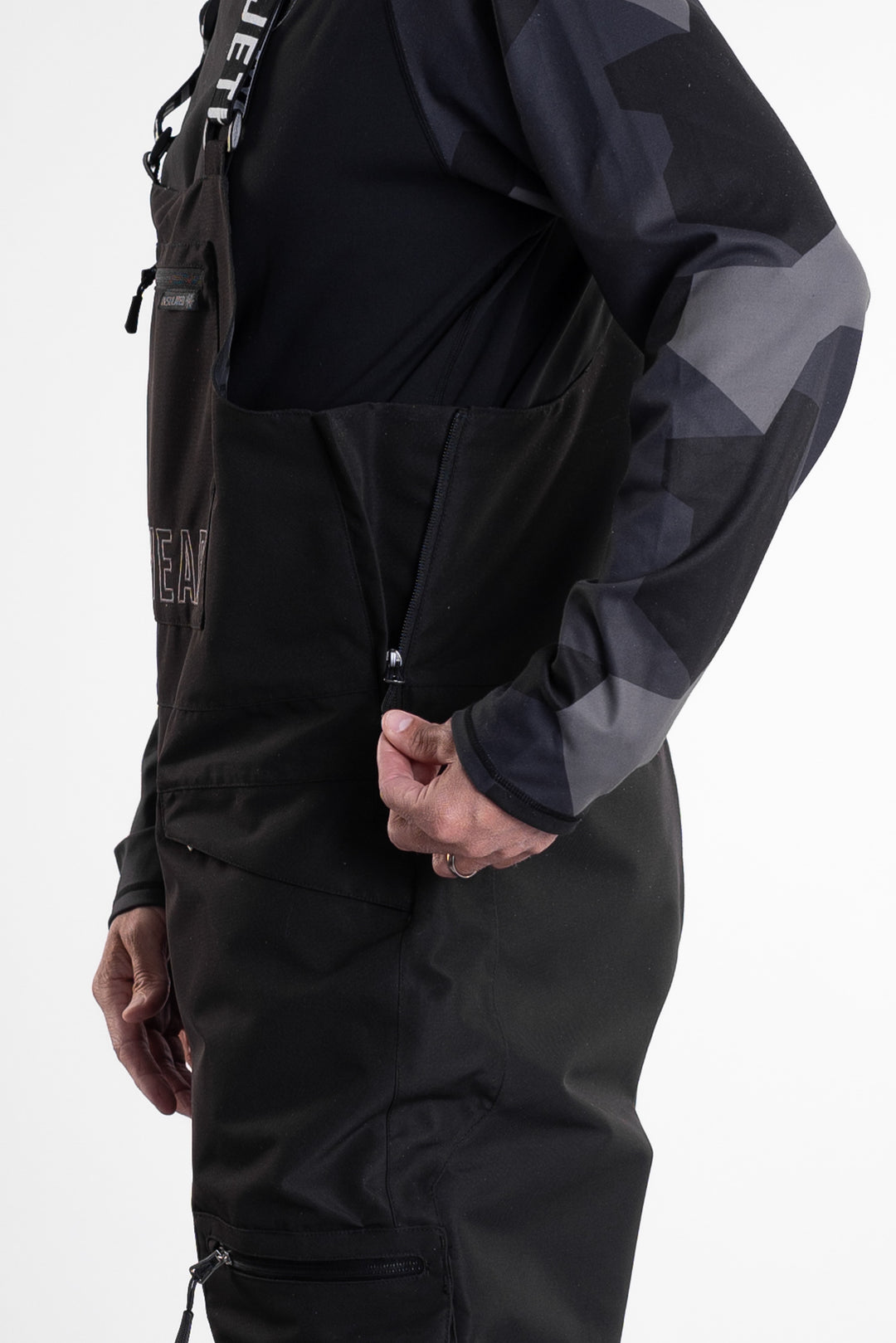 Jethwear m's bib pant - shell