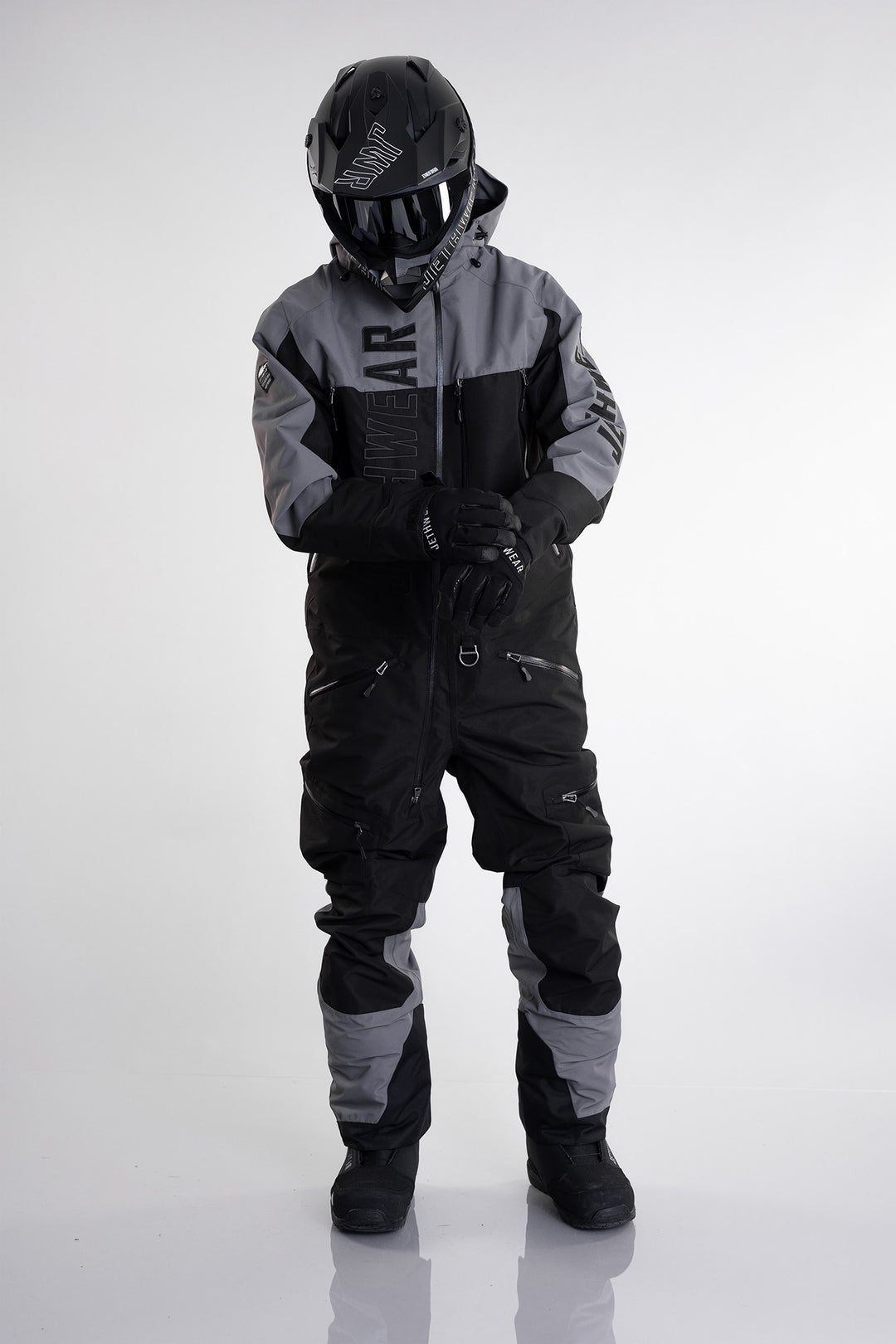 Jethwear the one ofodrad skoteroverall svart/grå