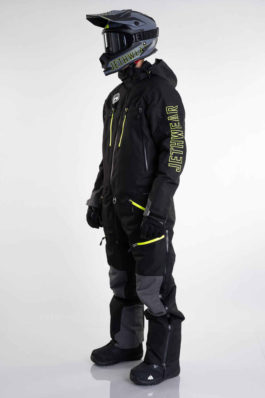 Jethwear M's freedom suit ofodrad skoteroverall svart/gul