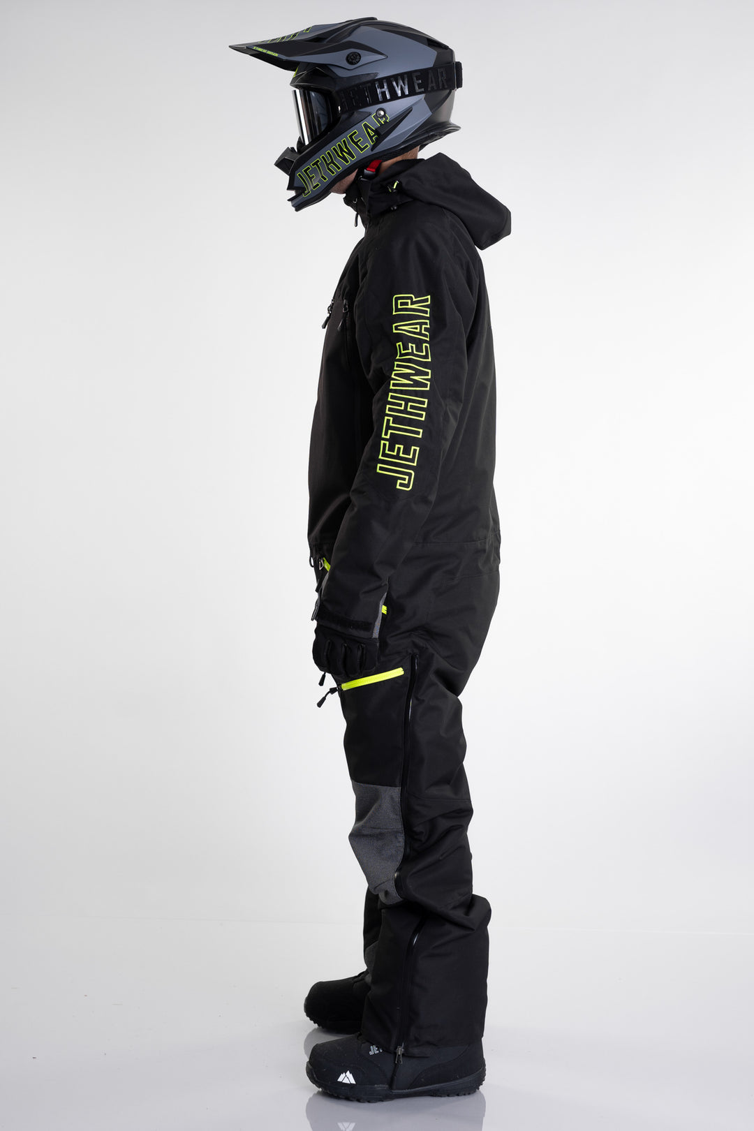 Jethwear M's freedom suit ofodrad skoteroverall svart/gul