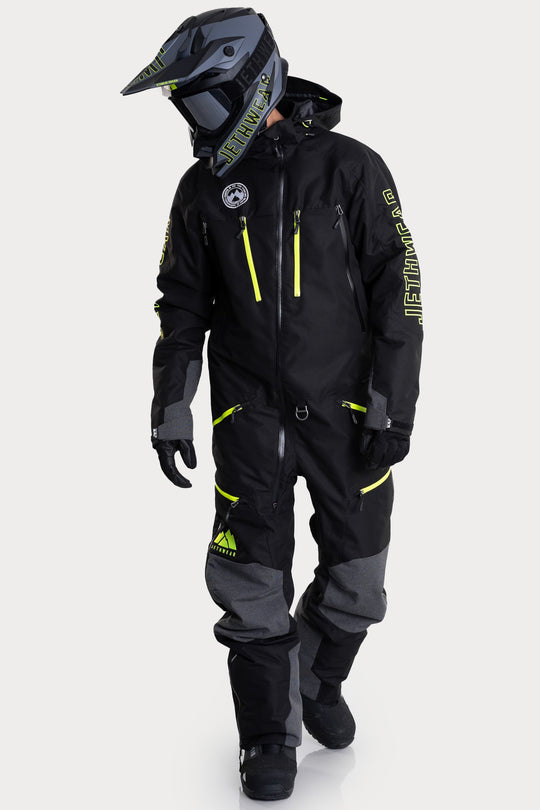 Jethwear M's freedom suit ofodrad skoteroverall svart/gul