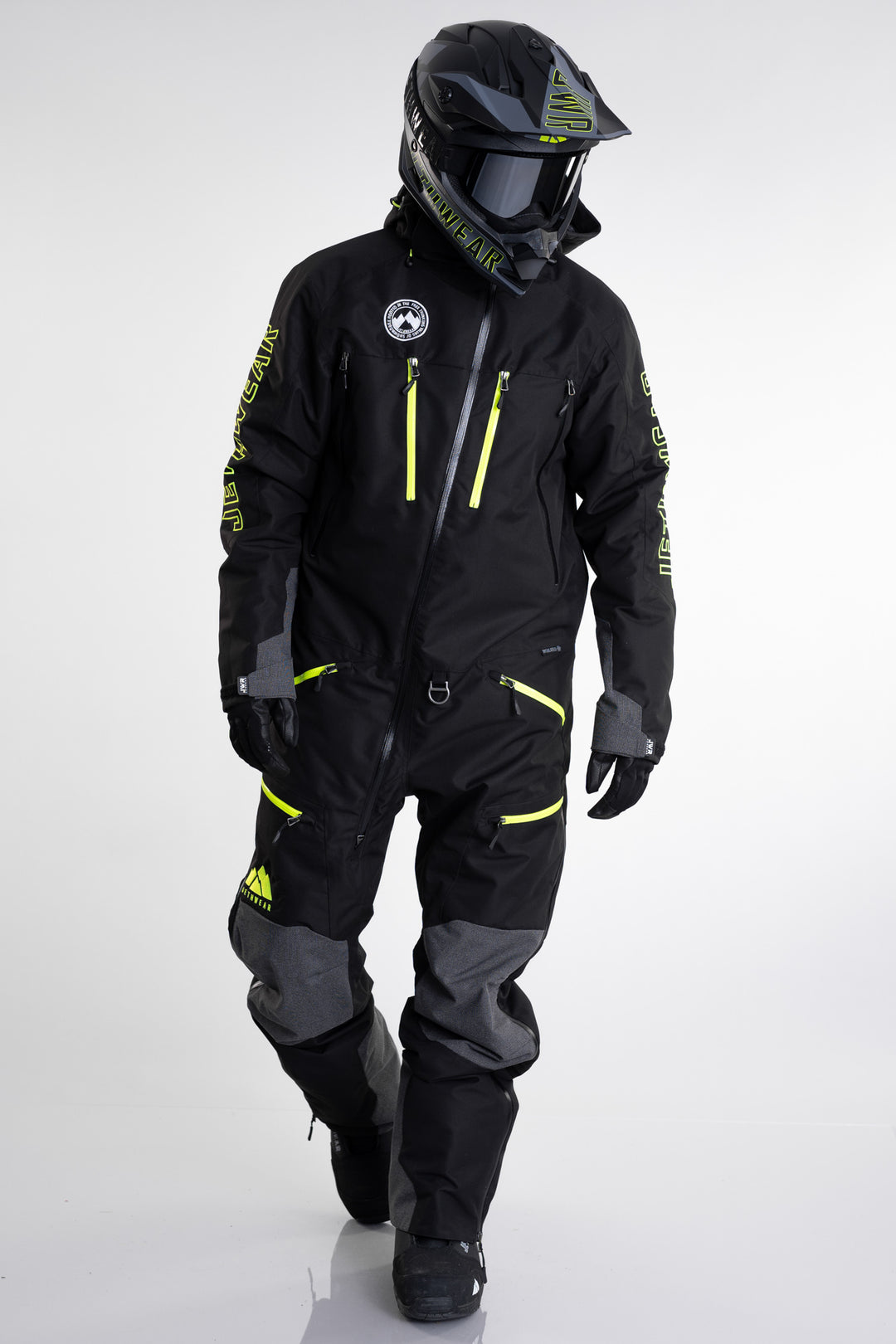 Jethwear M's freedom suit ofodrad skoteroverall svart/gul