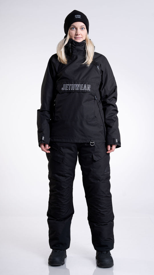 Jethwear Skoterjacka Svart Anorak