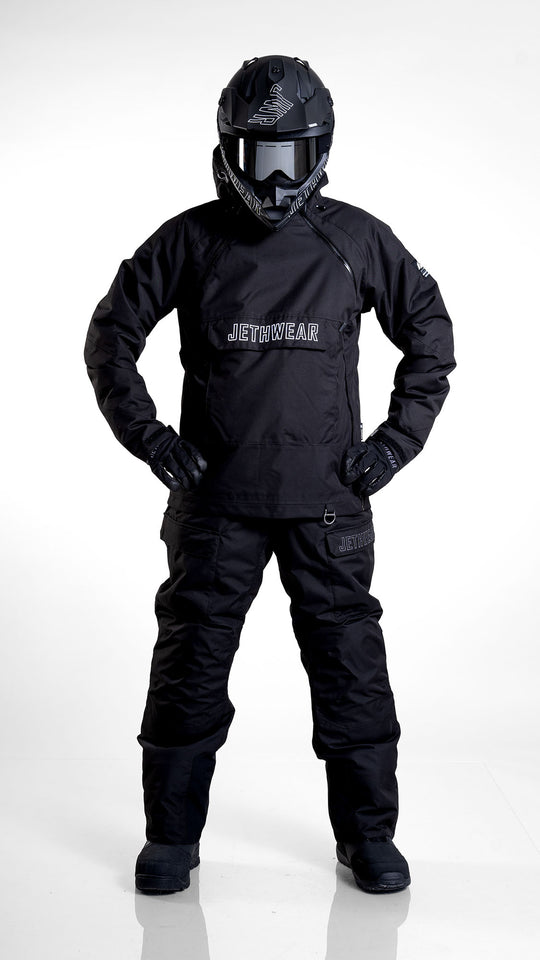 Jethwear Skoterjacka Svart Anorak