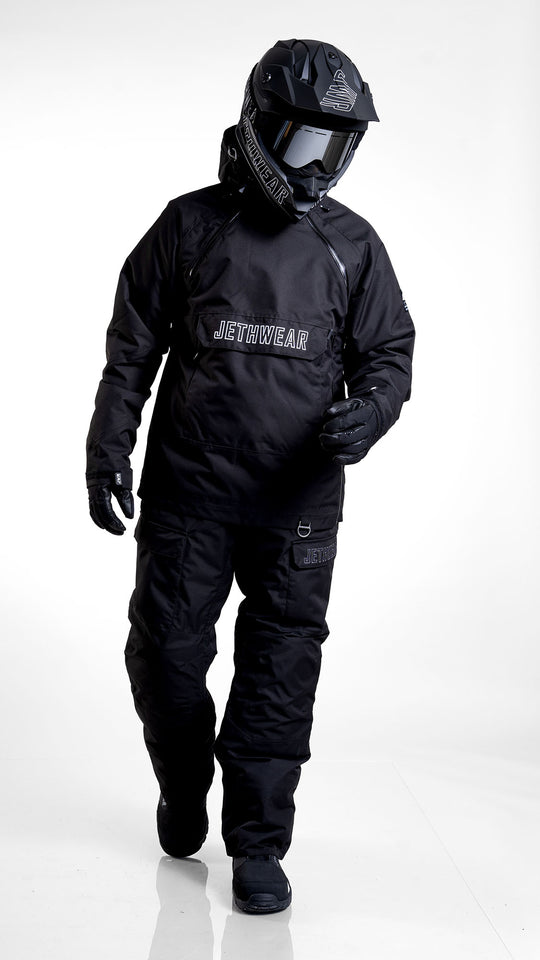 Jethwear Skoterjacka Svart Anorak