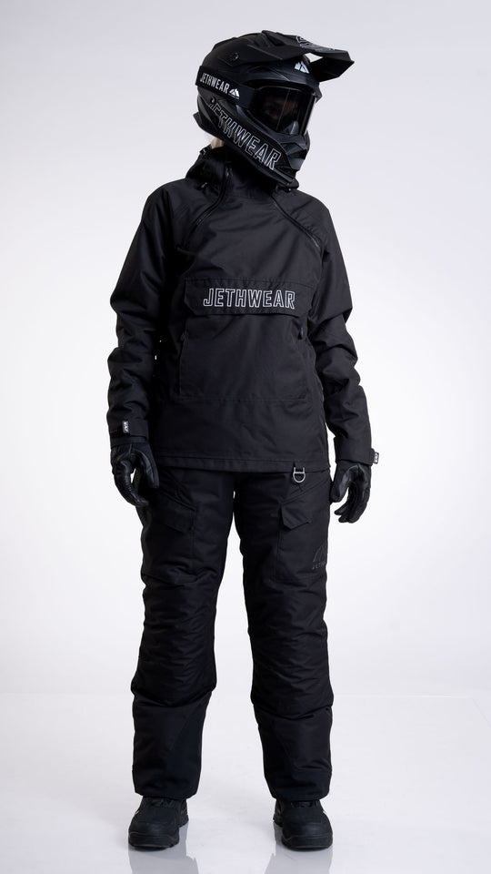 Jethwear Skoterjacka Svart Anorak