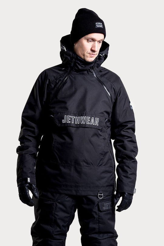 Jethwear Skoterjacka Svart Anorak