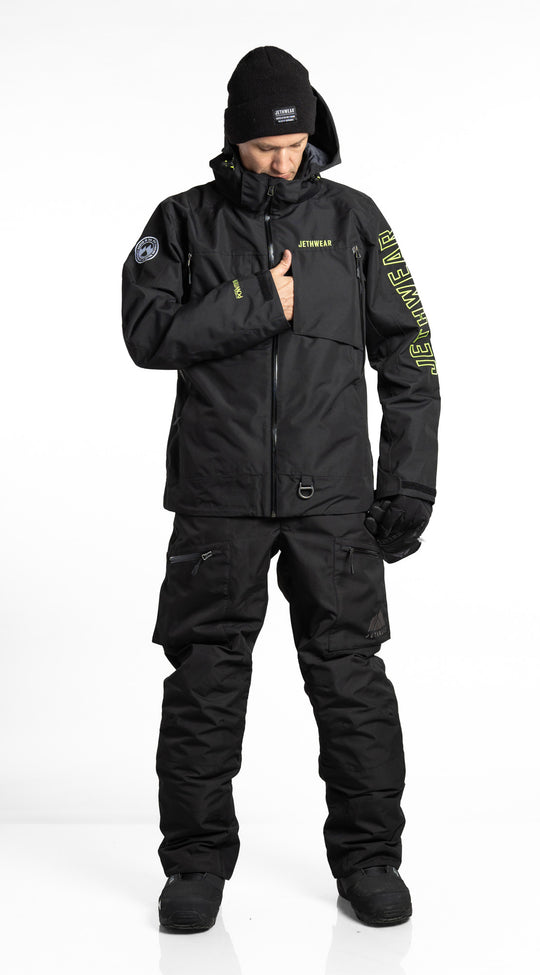 Jethwear Burn Jacket - Ofodrad Skoterjacka Svart