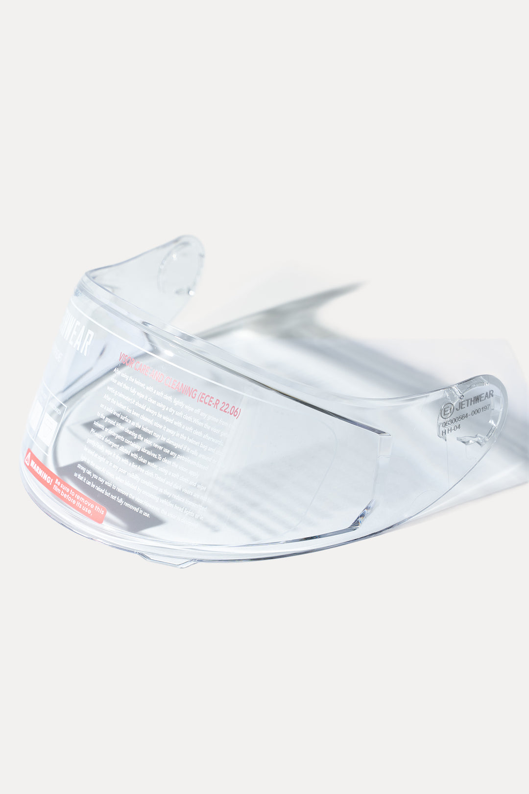 Jethwear Trail Helmet - Transparent visir