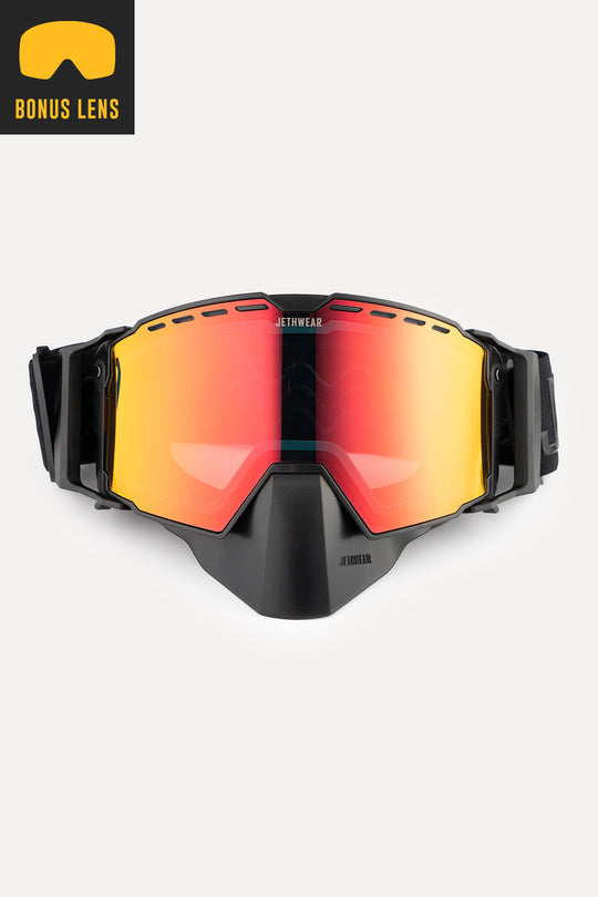 Jethwear Line Goggle - Röd