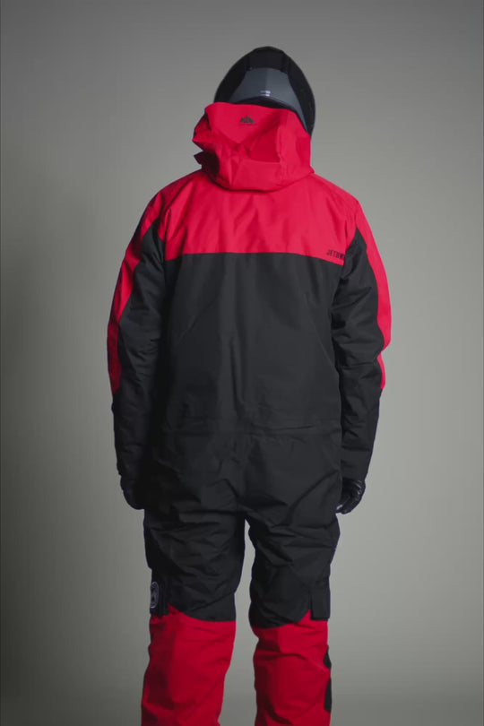 Jethwear The One - Ofodrad skoteroverall Svart/Röd