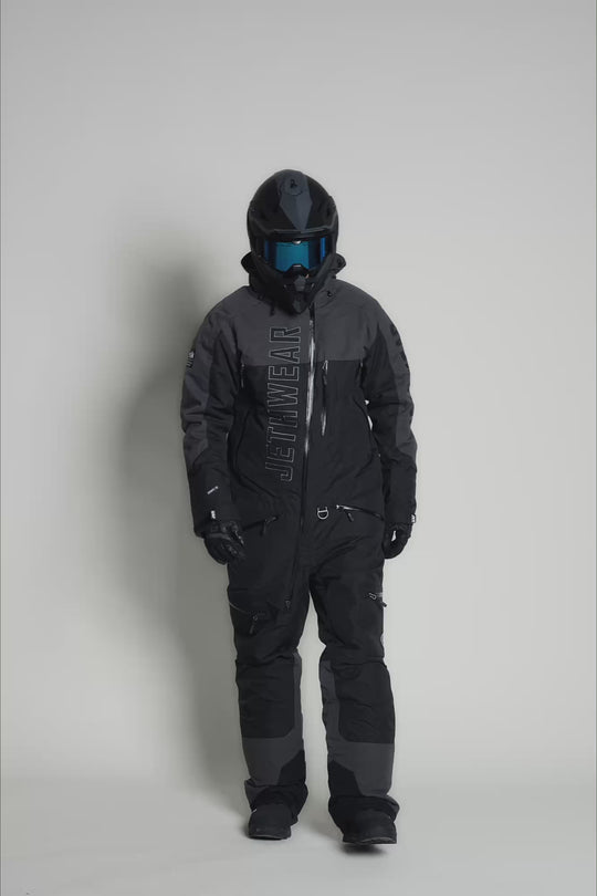 Jethwear the one fodrad skoteroverall svart/iron
